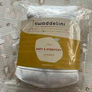 Swaddelini Bamboo Swaddle 12-18 pounds, White